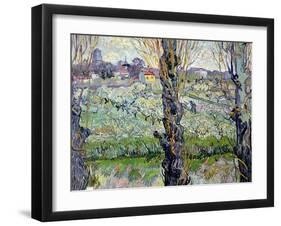 View of Arles, c.1889-Vincent van Gogh-Framed Giclee Print