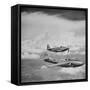 View of Army Air Force Planes-null-Framed Stretched Canvas