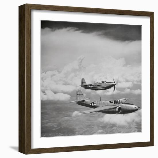 View of Army Air Force Planes-null-Framed Photographic Print