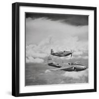 View of Army Air Force Planes-null-Framed Photographic Print