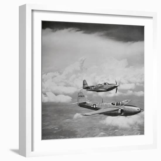 View of Army Air Force Planes-null-Framed Photographic Print