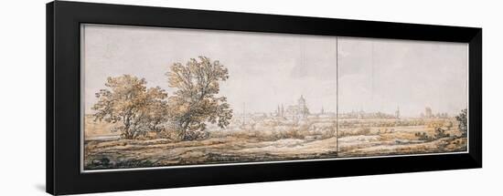 View of Arnhem from the South, C. 1645-Aelbert Cuyp-Framed Giclee Print