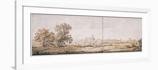 View of Arnhem from the South, C. 1645-Aelbert Cuyp-Framed Premium Giclee Print