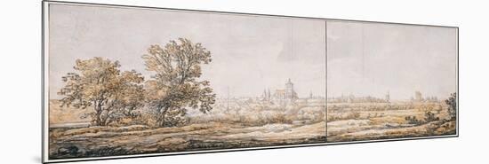 View of Arnhem from the South, C. 1645-Aelbert Cuyp-Mounted Giclee Print