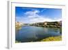 View of Arno River from Ponte Alla Carraia, Florence, Tuscany, Italy, Europe-Nico Tondini-Framed Photographic Print