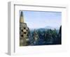 View of Arupadhatu, 8th Century Buddhist Site of Borobudur, Java, Indonesia-J P De Manne-Framed Photographic Print