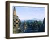 View of Arupadhatu, 8th Century Buddhist Site of Borobudur, Java, Indonesia-J P De Manne-Framed Photographic Print