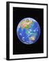 View of Asia and Australia from Space-Kulka-Framed Photographic Print