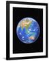 View of Asia and Australia from Space-Kulka-Framed Photographic Print