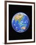 View of Asia and Australia from Space-Kulka-Framed Photographic Print