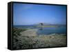 View of Asinara Island, Alghero Stintino, Sardinia, Italy-Oliviero Olivieri-Framed Stretched Canvas