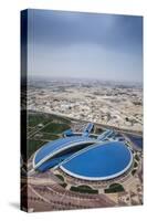 View of Aspire Sports Center, Doha, Qatar, Middle East-Jane Sweeney-Stretched Canvas
