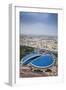 View of Aspire Sports Center, Doha, Qatar, Middle East-Jane Sweeney-Framed Photographic Print