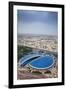 View of Aspire Sports Center, Doha, Qatar, Middle East-Jane Sweeney-Framed Photographic Print