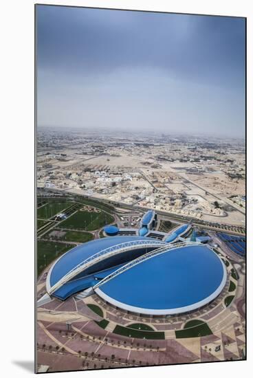 View of Aspire Sports Center, Doha, Qatar, Middle East-Jane Sweeney-Mounted Photographic Print