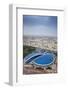 View of Aspire Sports Center, Doha, Qatar, Middle East-Jane Sweeney-Framed Photographic Print