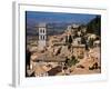 View of Assisi with the Torre Del Popolo-null-Framed Photographic Print