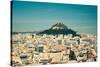 View of Athens City from the Acropolis Hill-NikD90-Stretched Canvas