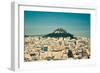 View of Athens City from the Acropolis Hill-NikD90-Framed Photographic Print