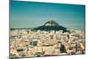 View of Athens City from the Acropolis Hill-NikD90-Mounted Photographic Print