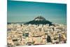 View of Athens City from the Acropolis Hill-NikD90-Mounted Photographic Print