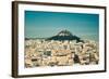 View of Athens City from the Acropolis Hill-NikD90-Framed Photographic Print