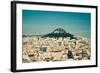 View of Athens City from the Acropolis Hill-NikD90-Framed Photographic Print