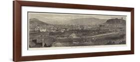 View of Athens, with the New Railway Station-null-Framed Giclee Print