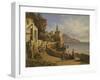 View of Atrani-Consalvo Carelli-Framed Giclee Print