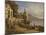 View of Atrani-Consalvo Carelli-Mounted Giclee Print