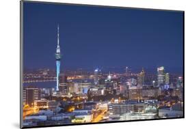 View of Auckland at Dusk, Auckland, North Island, New Zealand, Pacific-Ian-Mounted Photographic Print