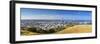 View of Auckland from Mount Eden, Auckland, North Island, New Zealand-Ian Trower-Framed Photographic Print