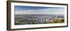 View of Auckland from Mount Eden, Auckland, North Island, New Zealand-Ian Trower-Framed Photographic Print
