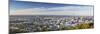 View of Auckland from Mount Eden, Auckland, North Island, New Zealand-Ian Trower-Mounted Photographic Print