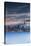 View of Auckland Skyline at Dusk, Auckland, North Island, New Zealand, Pacific-Ian-Stretched Canvas