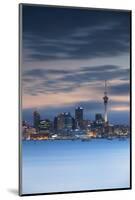 View of Auckland Skyline at Dusk, Auckland, North Island, New Zealand, Pacific-Ian-Mounted Photographic Print