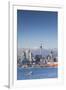 View of Auckland Skyline, Auckland, North Island, New Zealand, Pacific-Ian-Framed Photographic Print