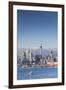 View of Auckland Skyline, Auckland, North Island, New Zealand, Pacific-Ian-Framed Photographic Print