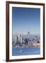 View of Auckland Skyline, Auckland, North Island, New Zealand, Pacific-Ian-Framed Photographic Print