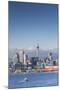 View of Auckland Skyline, Auckland, North Island, New Zealand, Pacific-Ian-Mounted Photographic Print