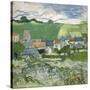 View of Auvers, 1890-Vincent van Gogh-Stretched Canvas