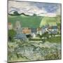 View of Auvers, 1890-Vincent van Gogh-Mounted Giclee Print