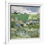 View of Auvers, 1890-Vincent van Gogh-Framed Giclee Print