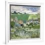 View of Auvers, 1890-Vincent van Gogh-Framed Giclee Print