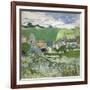 View of Auvers, 1890-Vincent van Gogh-Framed Giclee Print