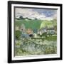 View of Auvers, 1890-Vincent van Gogh-Framed Giclee Print