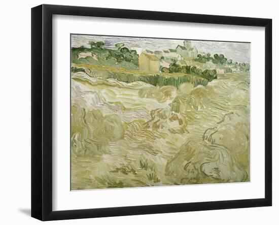 View of Auvers, 1890-Vincent van Gogh-Framed Giclee Print