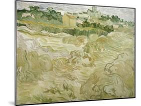 View of Auvers, 1890-Vincent van Gogh-Mounted Giclee Print