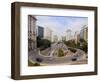 View of Avenida 23 de Maio from Viaduto do Cha, City of Sao Paulo, State of Sao Paulo, Brazil, Sout-Karol Kozlowski-Framed Photographic Print