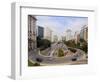 View of Avenida 23 de Maio from Viaduto do Cha, City of Sao Paulo, State of Sao Paulo, Brazil, Sout-Karol Kozlowski-Framed Photographic Print